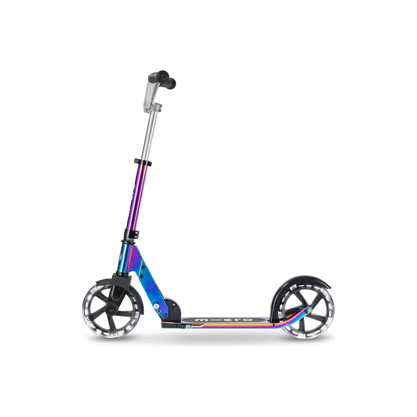 Micro Kickboard: Micro Cruiser Foldable LED Scooter -- Neochrome