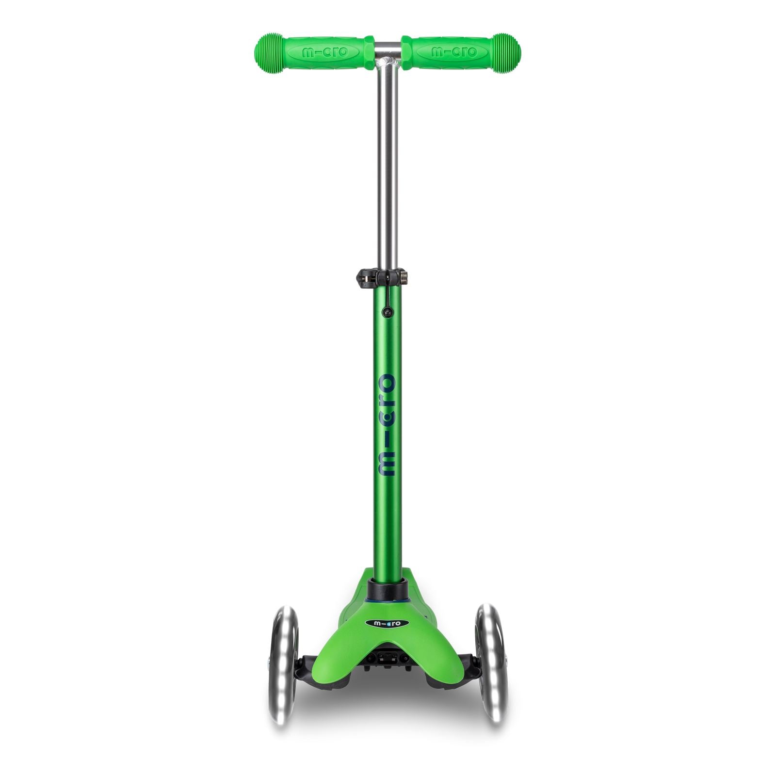 Micro Kickboard: Mini Deluxe LED -- Green/Blue