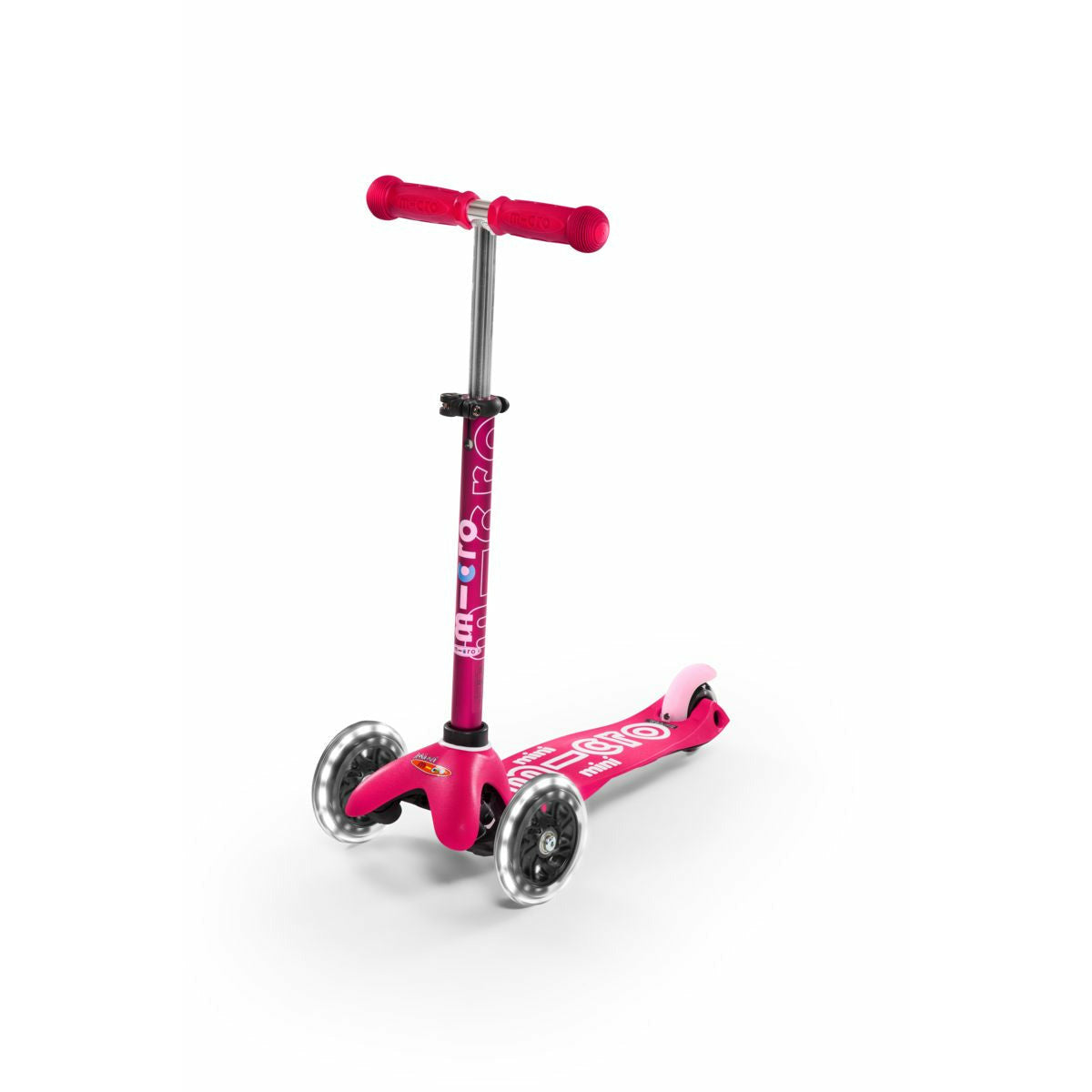 Micro Kickboard: Mini Deluxe LED -- Pink