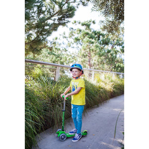 Micro Kickboard: Mini Deluxe LED -- Purple