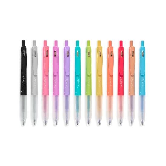 Ooly Oh My Glitter! Retractable Gel Pens - Set of 12