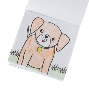 Ooly Carry Along Coloring Book Set -- Pet Pals