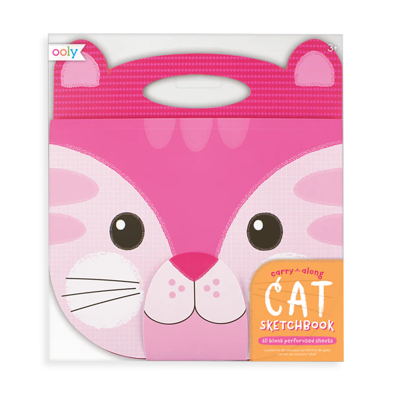 Ooly Carry Along Sketchbook -- Cat