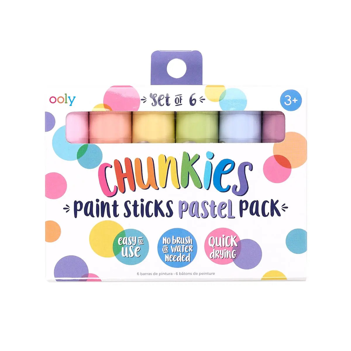 Ooly Chunkies Paint Sticks -- Pastel