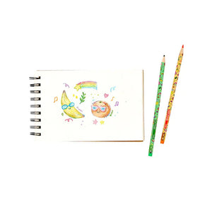 Ooly Color Doodlers Fruity Scented Erasable Color Pencils