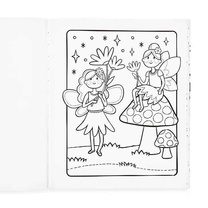 Ooly Color-in' Book: Princesses & Fairies