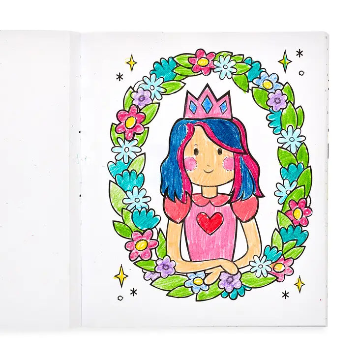 Ooly Color-in' Book: Princesses & Fairies