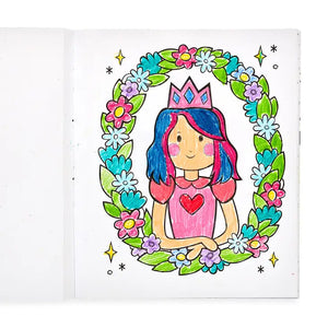 Ooly Color-in' Book: Princesses & Fairies
