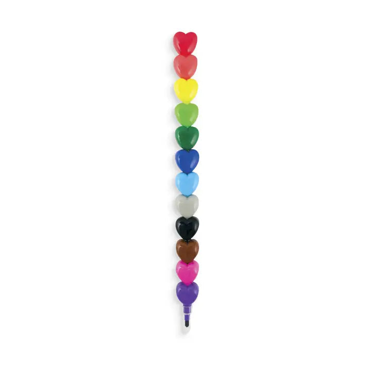 Ooly Heart to Heart Stacking Crayons