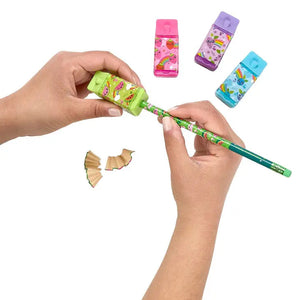 Ooly Lil' Juicy Scented Erasers + Sharpeners