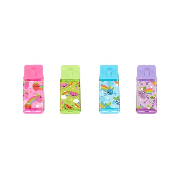 Ooly Lil' Juicy Scented Erasers + Sharpeners