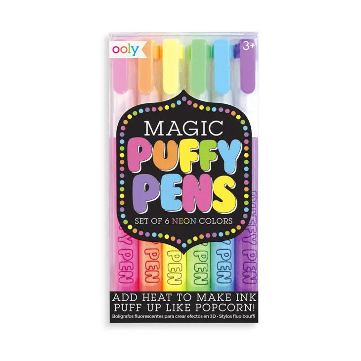 Ooly Magic Neon Puffy Pens