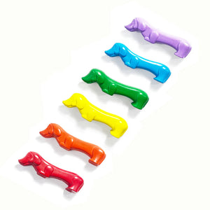 Ooly Pawsome Pups Dog Crayons -- Set of 6