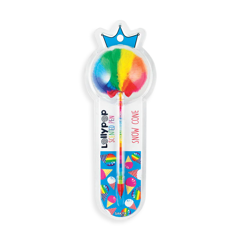 Ooly Sakox Lollypop Scented Pen -- Snow Cone