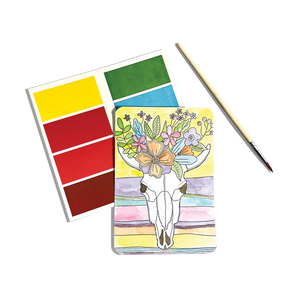 Ooly Scenic Hues DIY Watercolor Art Kit -- Desert Getaway