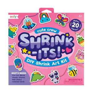 Ooly Shrink-its! DIY Shrink Art Kit -- Cute Crew