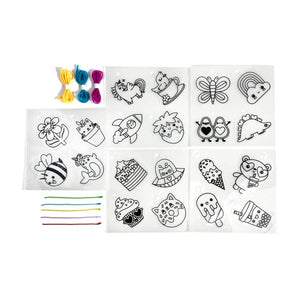 Ooly Shrink-its! DIY Shrink Art Kit -- Cute Crew