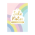 Ooly Side Notes Sticky Tab Note Pad -- Pastel Rainbows