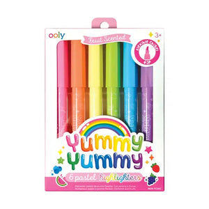 Ooly Yummy Yummy Scented Highlighters -- Set of 6