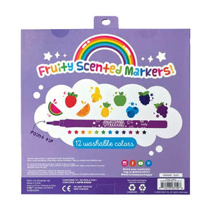 Ooly Yummy Yummy Scented Markers -- Set of 12