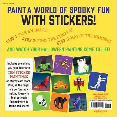 Paint by Sticker Kids: Halloween