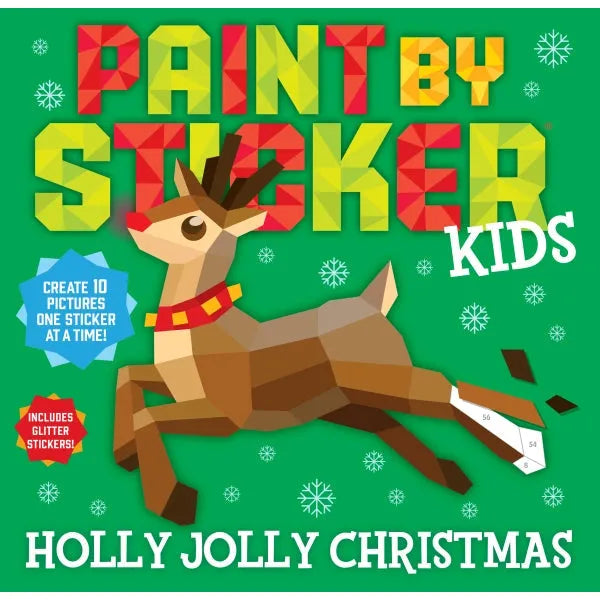 Paint by Sticker Kids: Holly Jolly Christmas