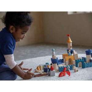 Plan Toys Castle Blocks -- Orchard