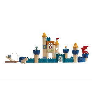 Plan Toys Castle Blocks -- Orchard