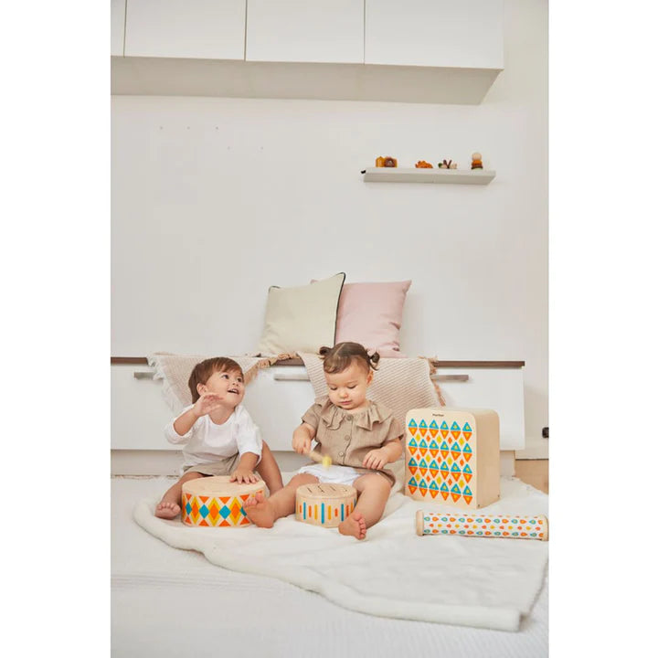 Plan Toys Solid Drum II The Happy Lark