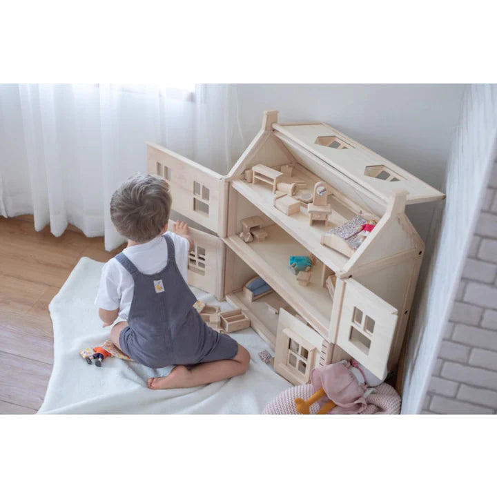 Plan toys best sale victorian dollhouse