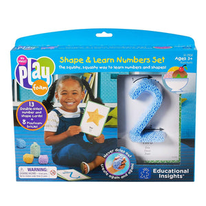 Educational Insights: Playfoam® Shape & Learn -- Number Set