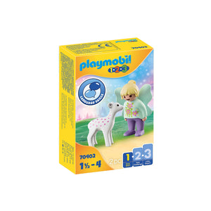 Playmobil 1.2.3. Fairy Friend with Fawn