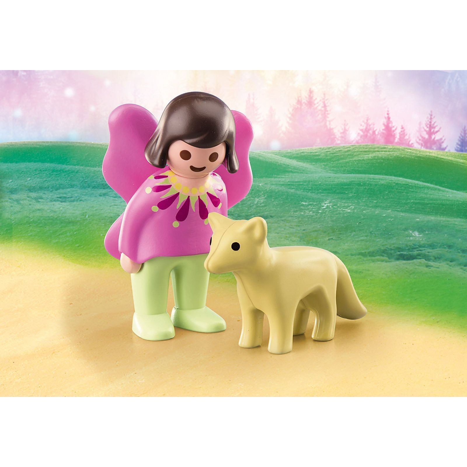 Playmobil 1.2.3. Fairy Friend with Fox