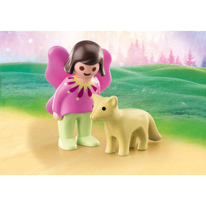Playmobil 1.2.3. Fairy Friend with Fox