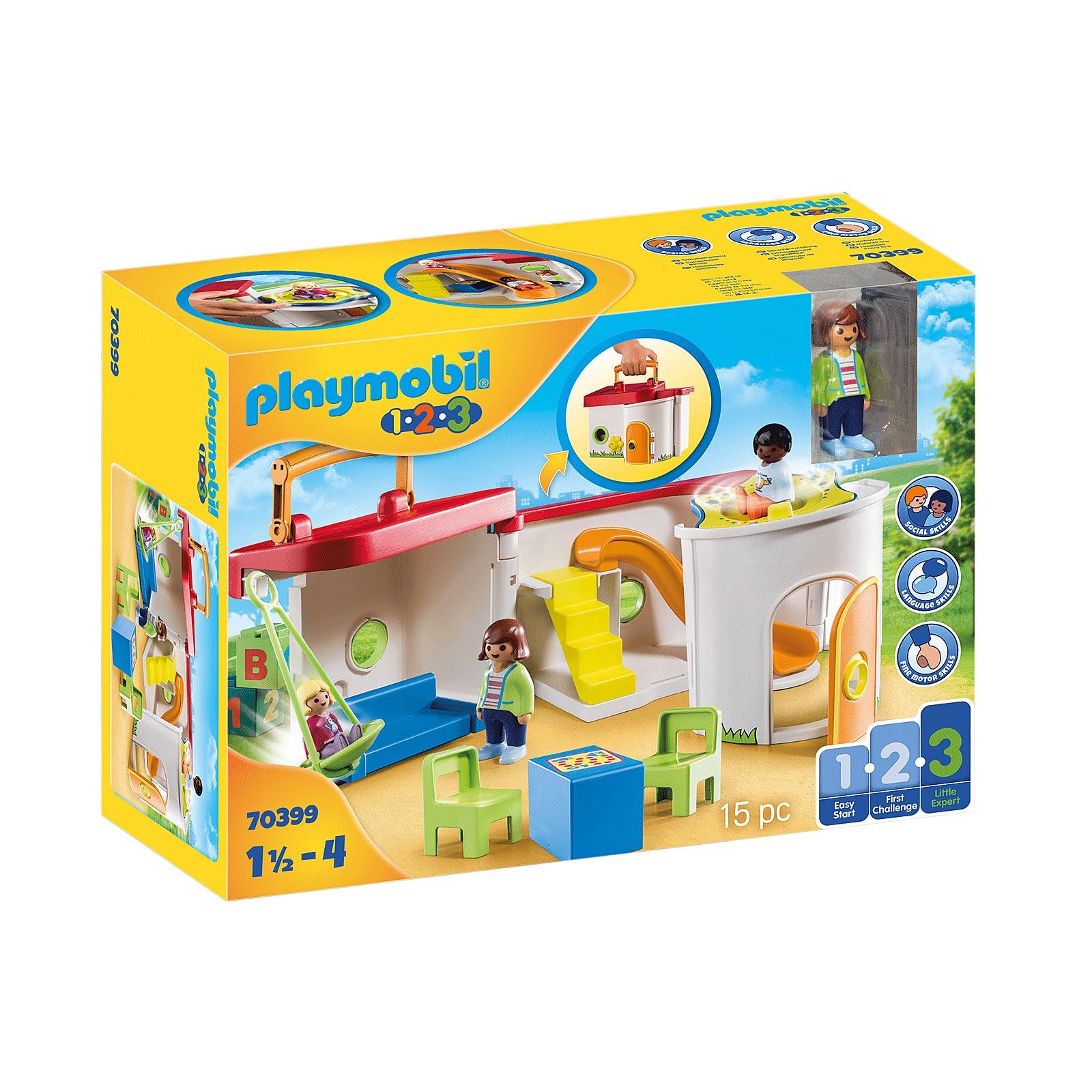 Playmobil 1.2.3. My Take Along Preschool