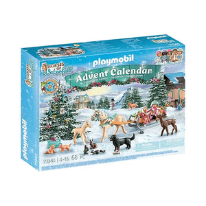 Playmobil Advent Calendar -- Horses of Waterfall - Christmas Sleigh Ride