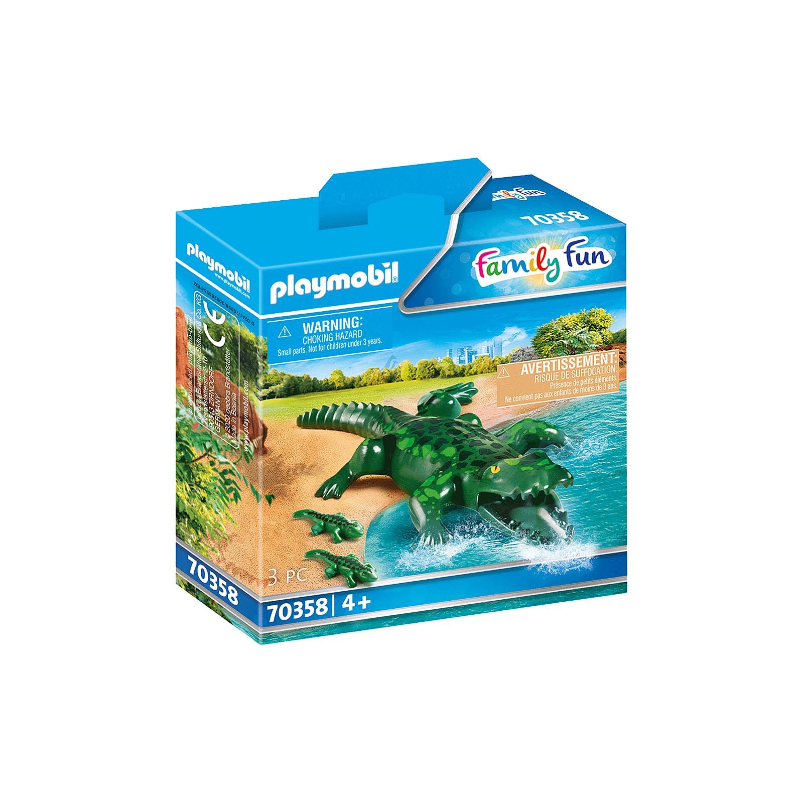 Playmobil Alligator with Babies