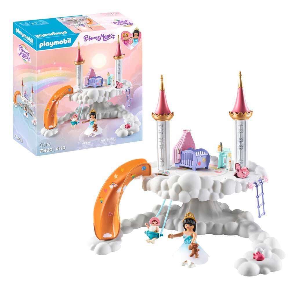 Playmobil Princess Magic Pegasus With Rainbow In The Clouds Building Set  71361