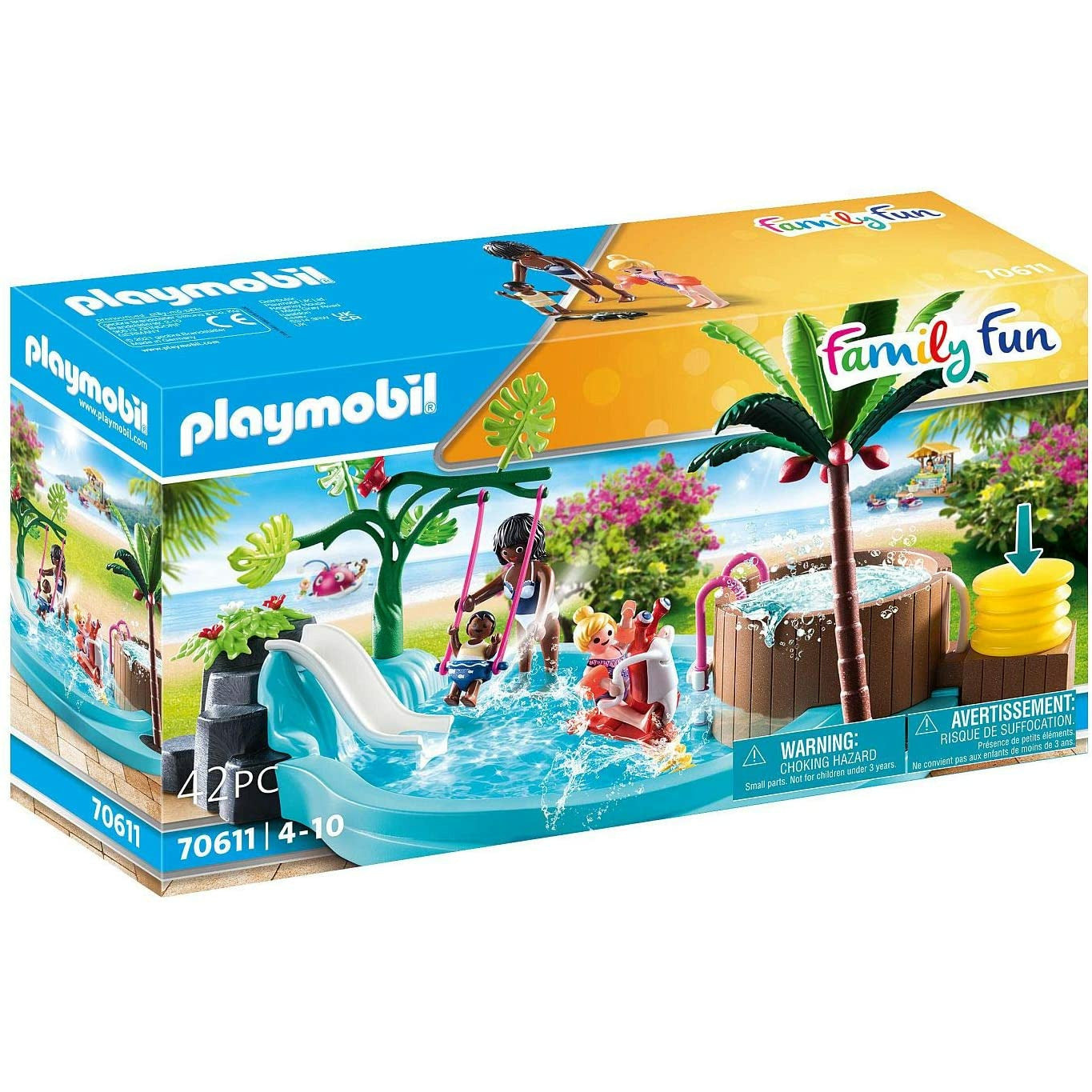 Playmobil Children's Pool with Slide