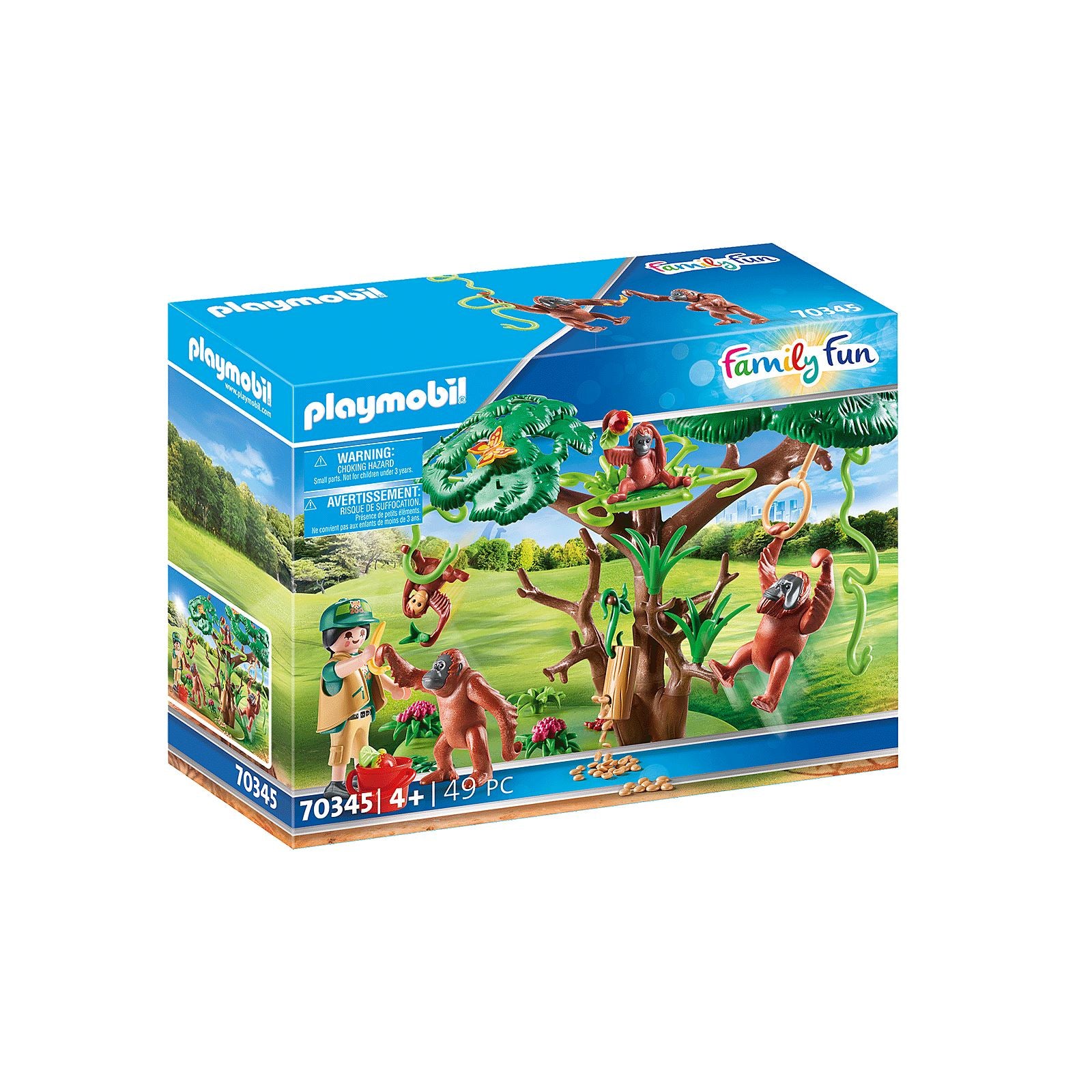 Playmobil Orangutans with Tree