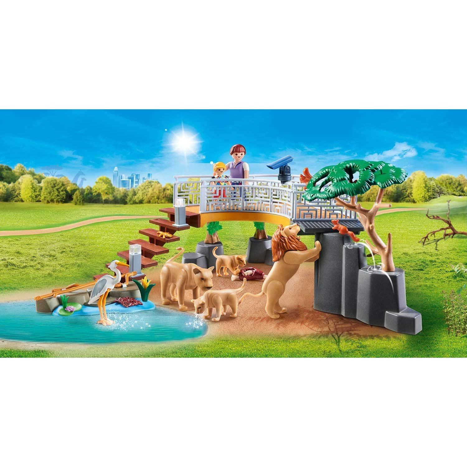 Playmobil Outdoor Lion Enclosure