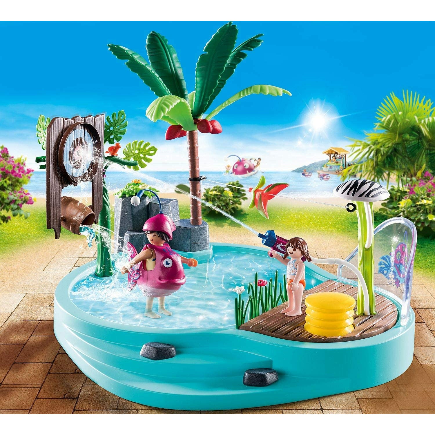 Playmobil Small Pool with Water Sprayer