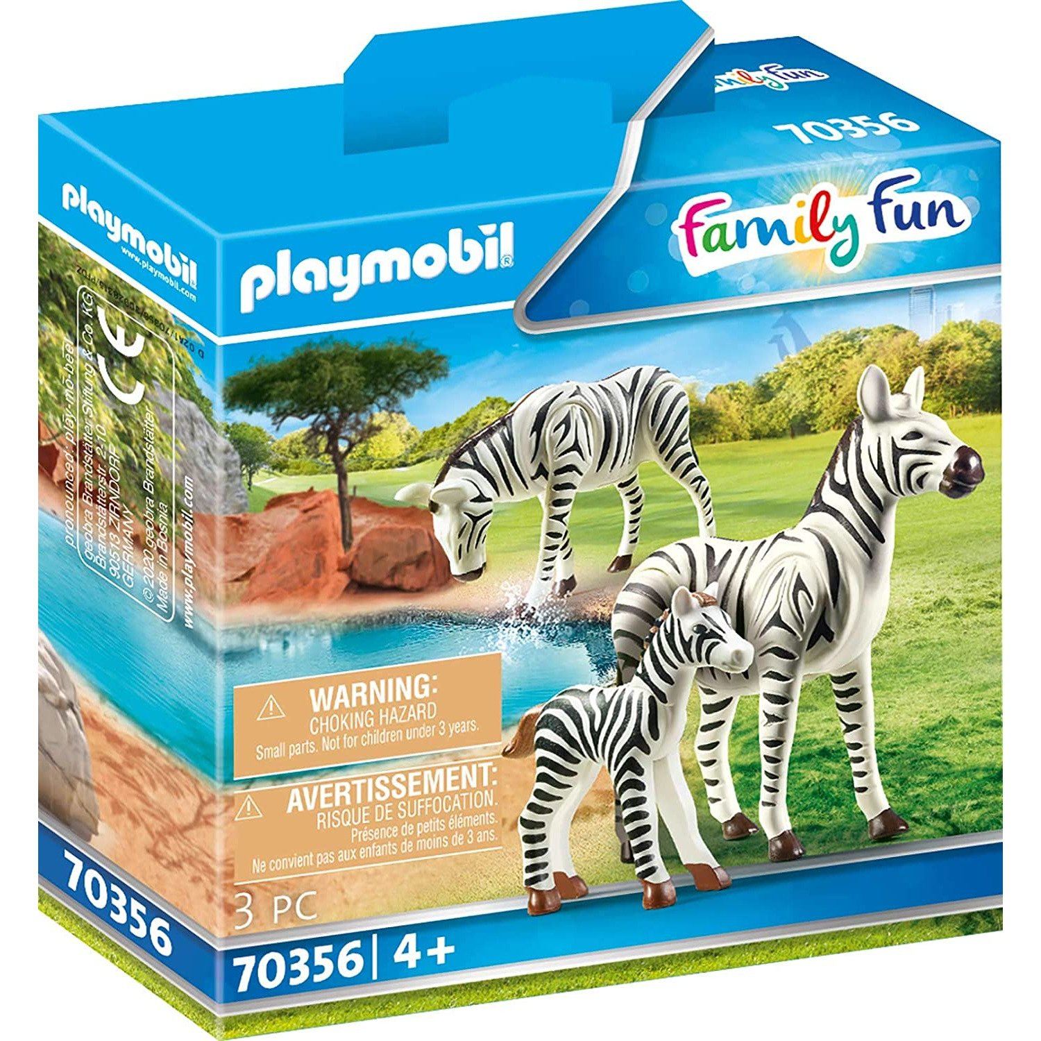 Playmobil Zebras with Foal