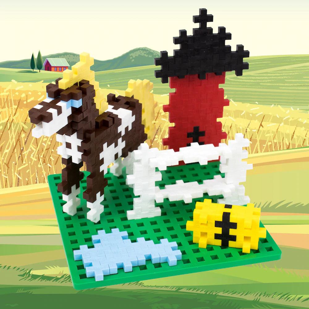 Plus-Plus Baseplate Builder -- Farm