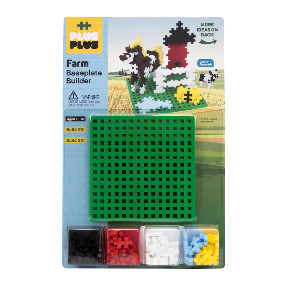 Plus-Plus Baseplate Builder -- Farm