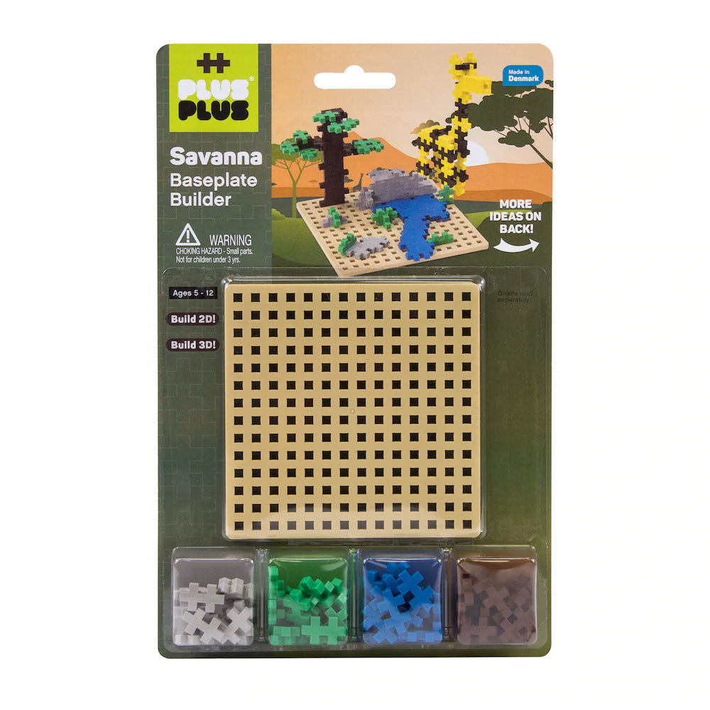 Plus-Plus Baseplate Builder -- Savanna
