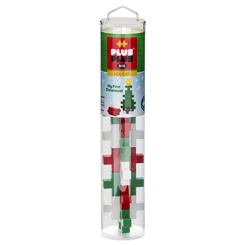 Plus-Plus BIG 15 Piece Tube -- Holiday