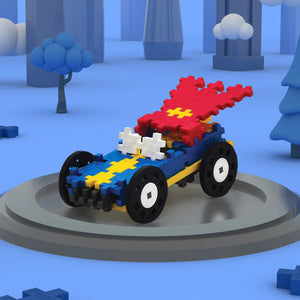 Plus-Plus GO! Tube -- Color Cars: Hero