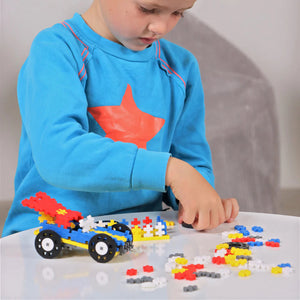 Plus-Plus GO! Tube -- Color Cars: Hero
