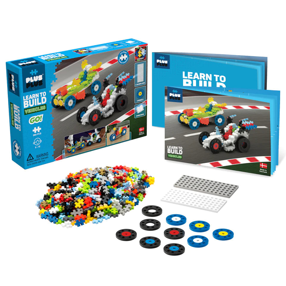 Plus-Plus Learn to Build - Go! -- Vehicles
